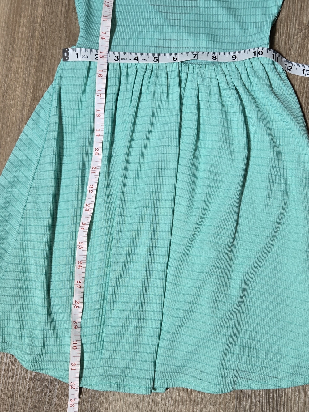 Ocean Drive Turquoise Ribbed Tank - Picture 7 of 7